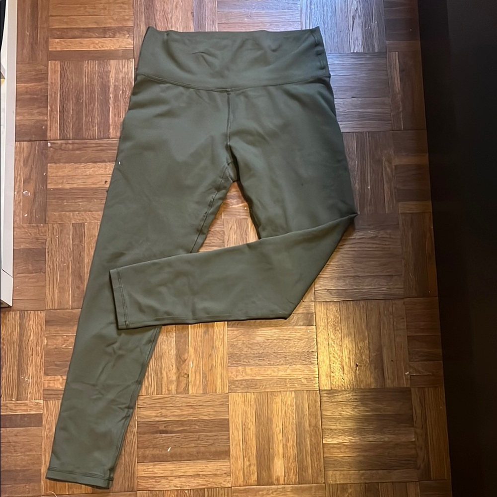 Olive Green TNA Leggings